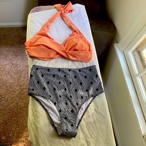Cupshe high waisted bikini